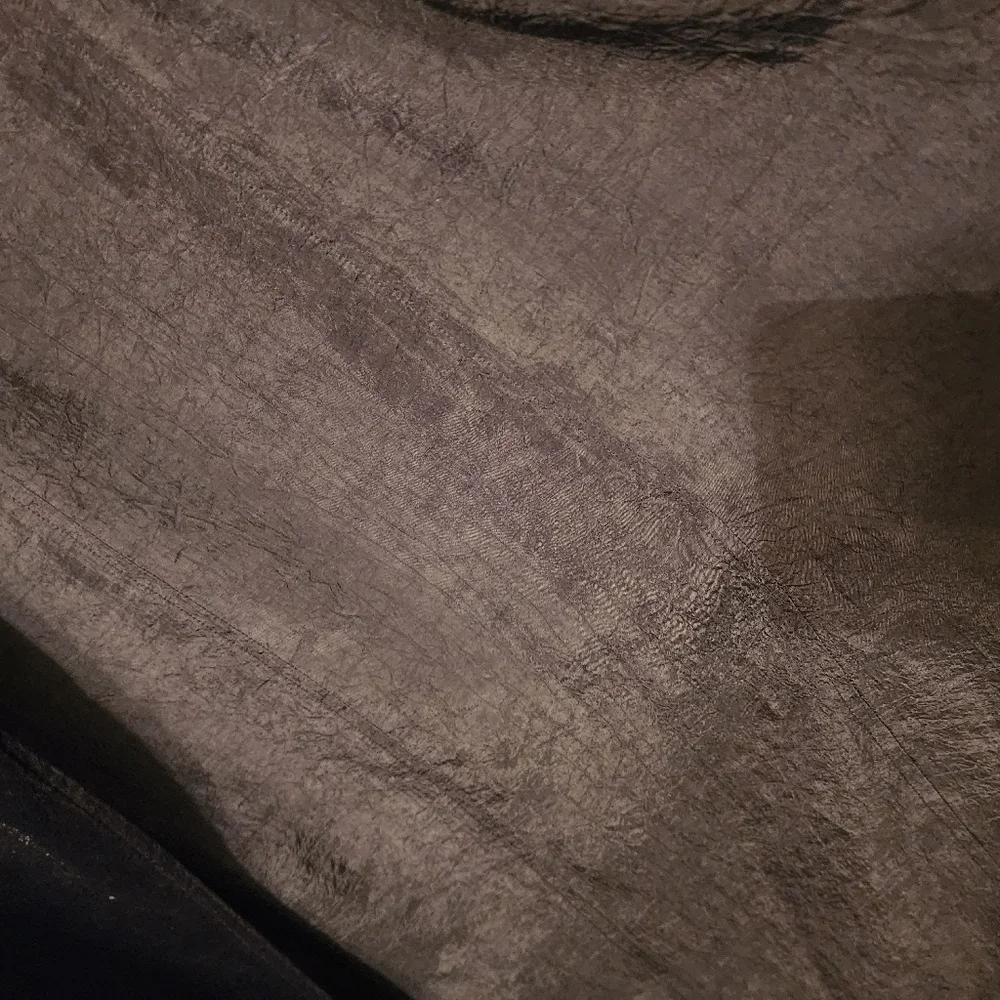BLACK Cotton Velvet Coat Size 8 - Picture 8 of 8
